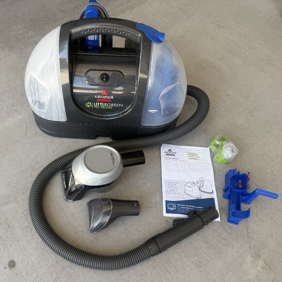 BISSELL Little Green Pet Deluxe Portable Carpet Cleaner and Car/Auto Detailer - Picture 1 of 2